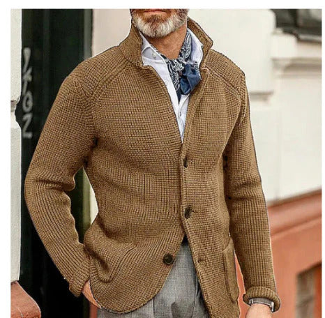 Ivan Cardigan | Men's Stylish Knit Button-Up Cardigan