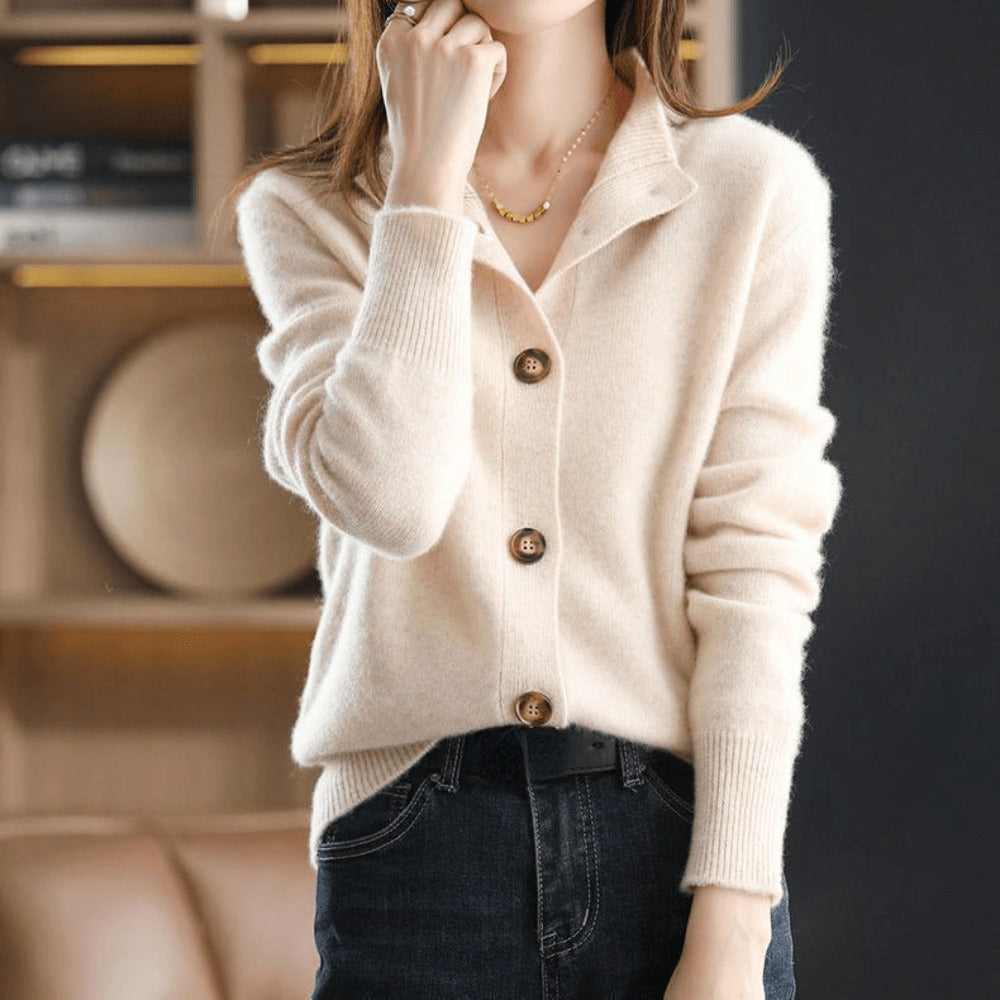 Hyacinth Cardigan | Women's Soft Button-Up Cardigan