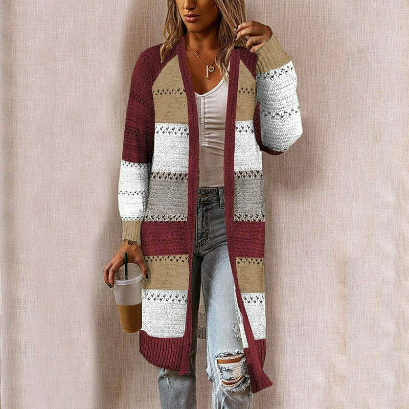 Hannah Cardigan | Cozy Long Knitted Cardigan