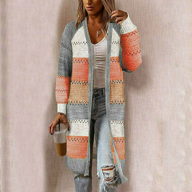 Hannah Cardigan | Cozy Long Knitted Cardigan