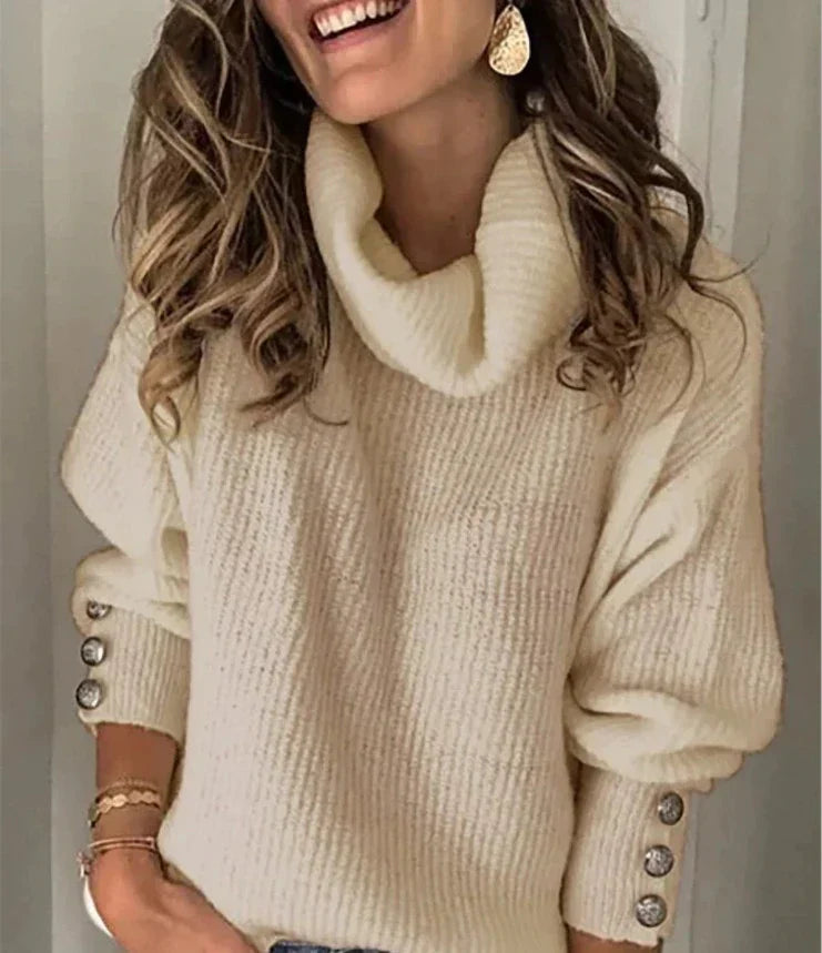 Isra Sweater | Cozy Women’s Turtleneck Sweater