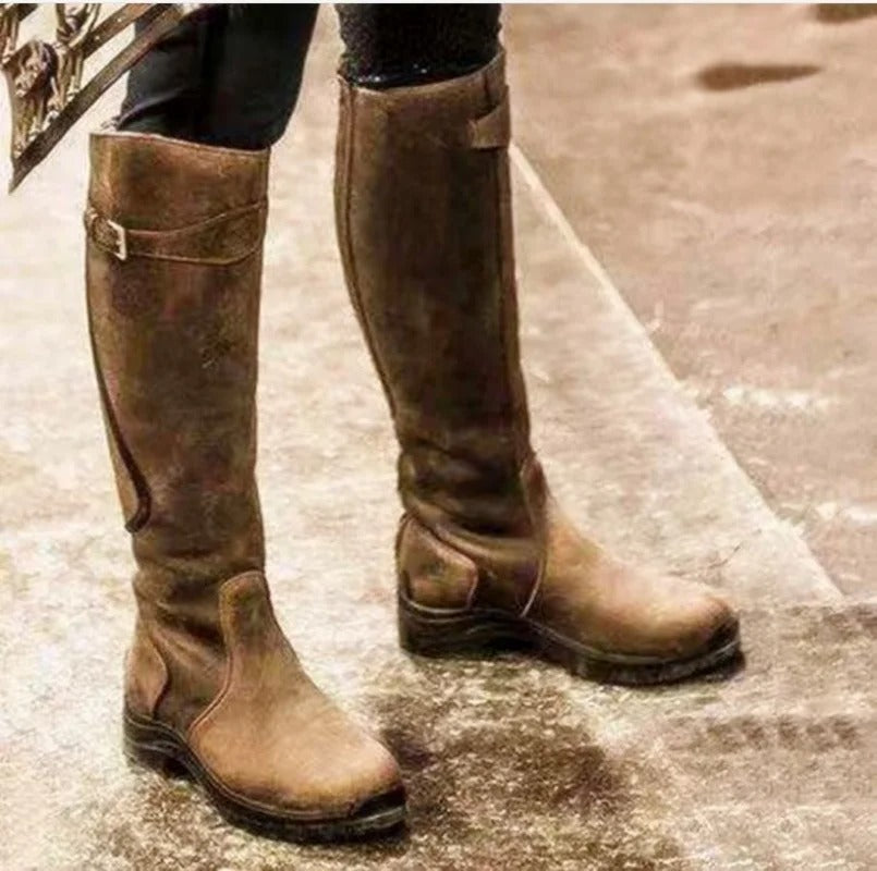 Isha Boots | Elegant Waterproof Knee-High Boots