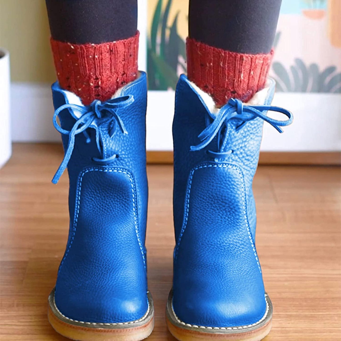 Giselle Boots | Waterproof Ankle Boots with Warm Lining