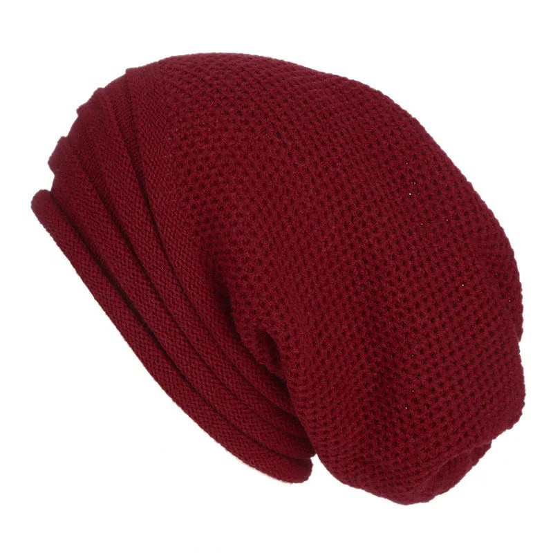 Imelda Beanie | Oversized Knit Wool Beanie for Winter Warmth