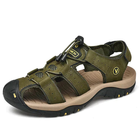 Alfredo Sandals | Men’s Adjustable Cushioned Sandals with Slip-Resistant Sole