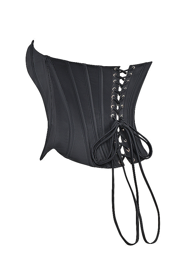 Beatrice Corset Top | Women’s Structured Corset with Lace Back Detail for Elegant Styling