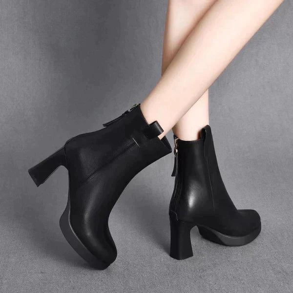 Josephine Boots | Women's High Heel Pointed Toe Boots