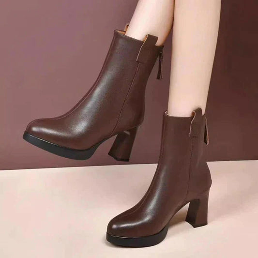 Josephine Boots | Women's High Heel Pointed Toe Boots