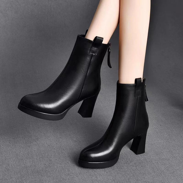 Josephine Boots | Women's High Heel Pointed Toe Boots