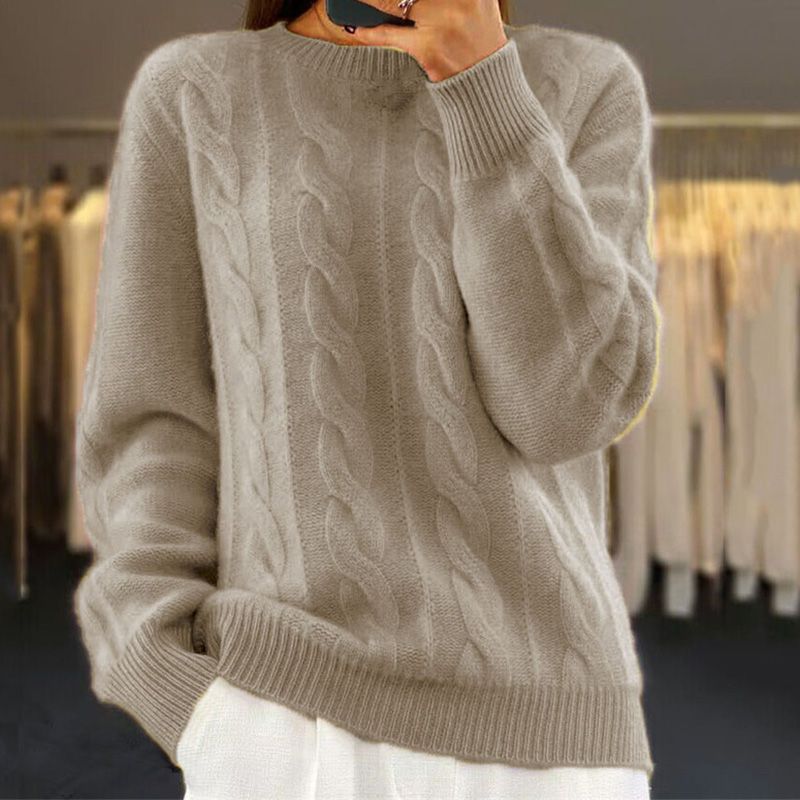 Hestia Sweater | Cozy Women's Long Sleeve Knit Top