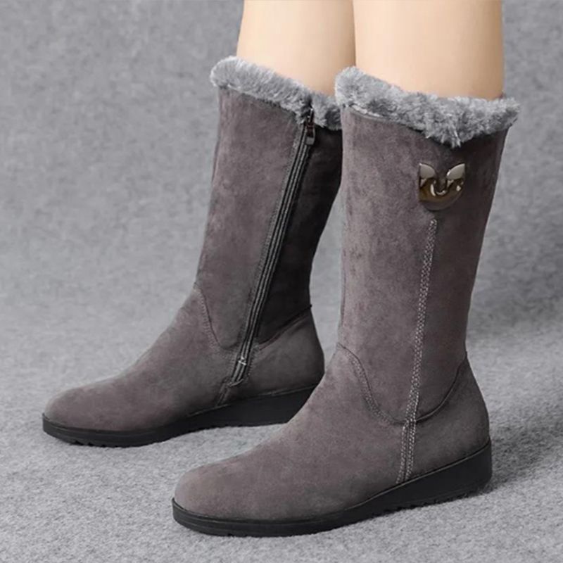 Ianthe Boots | Women's Cozy High Boots with Warm Lining