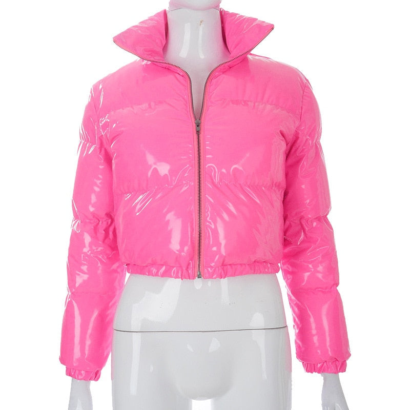 Jacqueline Women's Stylish Puffer Bomber Jacket | Warm & Insulated