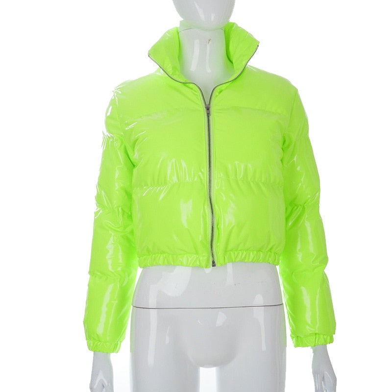 Jacqueline Women's Stylish Puffer Bomber Jacket | Warm & Insulated