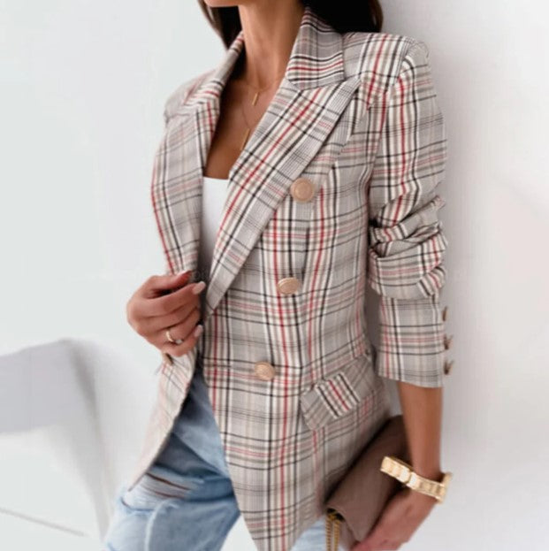 Elizabeth Blazer | Elegant Tailored Long Blazer