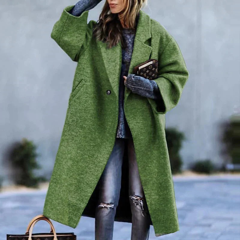 Gabriella Coat | Long Winter Coat for Women