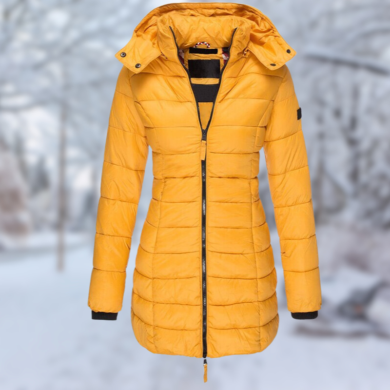 Irena Coat | Women's Stylish Mid-Length Winter Coat